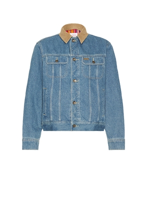 TOPO DESIGNS Sightseer Jean Jacket in Blue. Size S. Also in M.