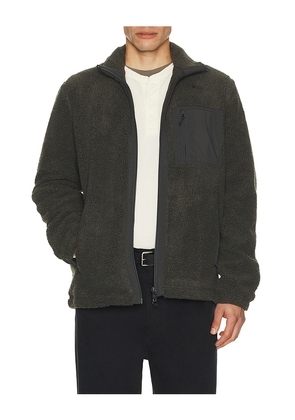 SAMSOE SAMSOE Sanolan Zip Jacket in Green. Size M. Also in S, L, XL/1X, XXL/2X.