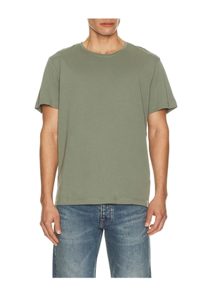 PAIGE Sorden Crew Neck Tee in Green. Size S. Also in M, XL/1X.