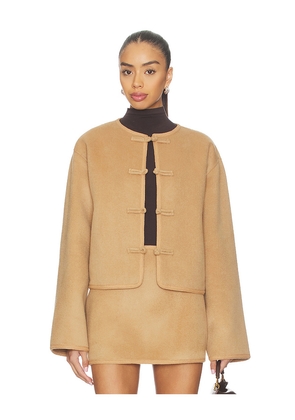 Tularosa Claudette Coat in Tan. Size M. Also in L, S, XL, XS, XXS.
