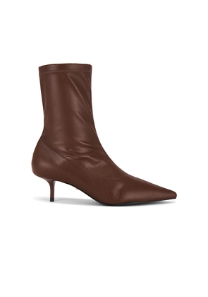 RAYE Nadia Bootie in Brown. Size 6. Also in 10, 6.5, 7, 7.5, 8, 9.5.