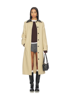 Rue Sophie Vinni Coat in Tan. Size M. Also in S, XS, L.