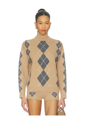 retrofete Alberte Embellished Sweater in Cream. Size M. Also in XS, S, L, XL.
