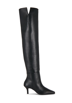 RAYE Zinnia Thigh High Boot in Black. Size 6. Also in 8, 8.5.