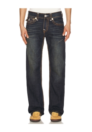 True Religion Billy Super T Flap Denim Pant in Blue. Size 32. Also in 30, 33, 34, 36.