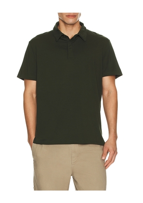 Tommy John Second Skin Comfort Polo in Green. Size S. Also in M, XL/1X.