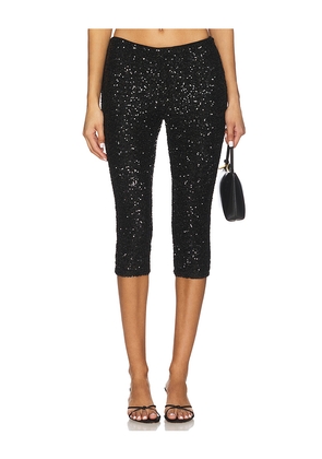 superdown Lilja Capri in Black. Size M. Also in XXS, XS, S.