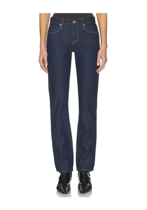 SLVRLAKE Isabel Low Rise Slim Leg Jeans in Navy. Size 25. Also in 31, 32.
