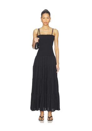 PEIXOTO Clementine Maxi Dress in Black. Size M. Also in S, XS.