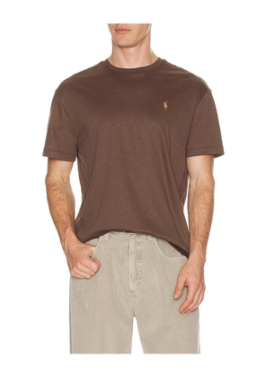 Polo Ralph Lauren Short Sleeve Soft Touch Crewneck T-Shirt in Grey. Size M. Also in S.