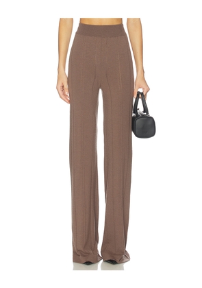 REMAIN Light Knit Pant in Brown. Size M. Also in XS, S, L, XL.