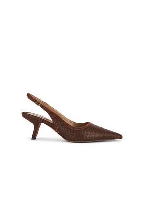 Sam Edelman Bianka Slingback Heel in Brown. Size 5.5. Also in 10, 6, 6.5, 7, 7.5, 8, 8.5, 9, 9.5.