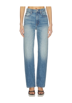 SLVRLAKE London High Rise Straight Leg Jeans in Blue. Size 25. Also in 27, 28, 31, 32.