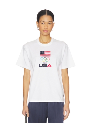 Polo Ralph Lauren Cotton Jersey Crewneck T-shirt in White. Size M. Also in L, S, XL, XXL.