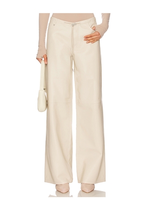 Still Here Cool Wide Leg in Beige. Size 31. Also in 30, 32.
