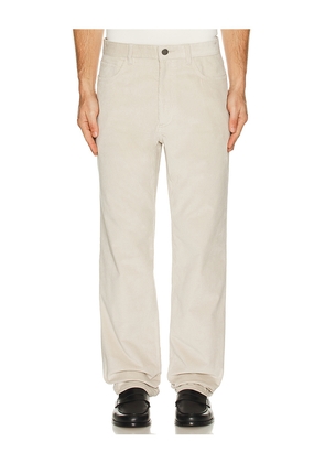 Theory Crosby Cord 5 Pocket Pant in Cream. Size 31. Also in 30, 32, 34.