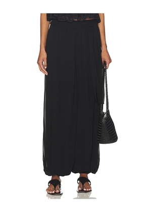 Scarlett Poppies Tibbet Trouser in Black. Size M. Also in S, XS, L, XL.