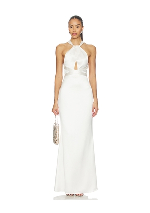 retrofete Magnolia Dress in White. Size S. Also in XS.