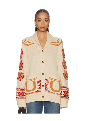 Sendero Provisions Co. Nuevo Laredo Cardigan in Cream. Size M. Also in S, L, XL/1X.