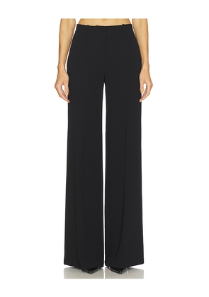 Theory Fluid Flare Crepe Pant in Black. Size 00. Also in 0, 6, 8.