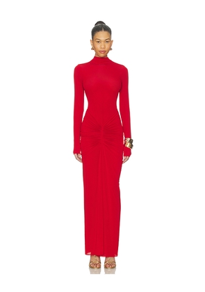 Ronny Kobo Scorpio Dress in Red. Size L. Also in M, S.