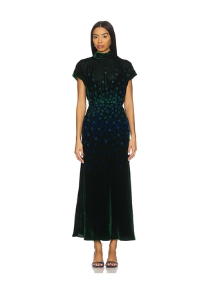 SALONI Fabienne-b Dress in Green. Size 2. Also in 0.