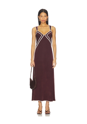 Sancia The Haven Dress in Chocolate. Size L. Also in S, XS, M, XL.