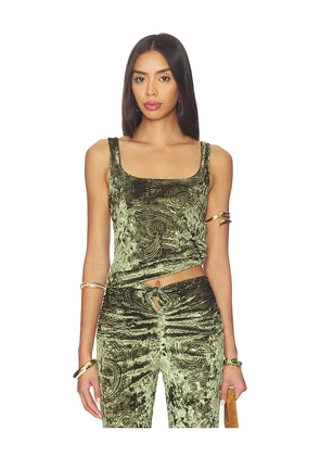 SIEDRES Cali Top in Green. Size M. Also in XS, S.