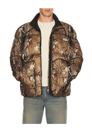 True Religion Puffer Jacket in Brown. Size M. Also in L, S, XL/1X.