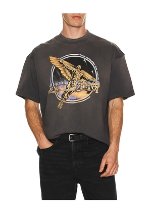 REPRESENT Golden Tour Tee in Grey. Size M. Also in L, S, XL/1X.