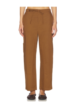 Rag & Bone Jolie Carpenter Pant in Brown. Size M. Also in XS, S, L.
