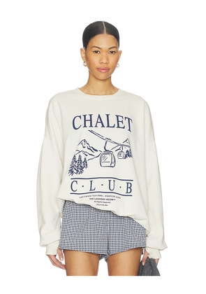 The Laundry Room Chalet Club Gondola Jumper in Beige. Size M. Also in L, S, XL, XS.