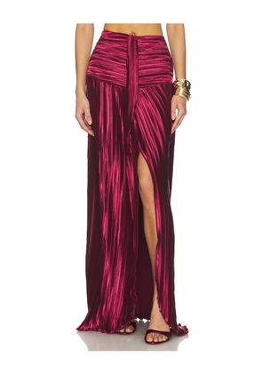 Sonya Moda Gia Skirt in Wine. Size M. Also in XS, L.