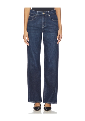 7 For All Mankind Tess Trouser Jeans in Navy. Size 24. Also in 23, 25, 26, 27, 28, 29, 30, 31, 33, 34.