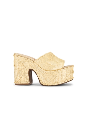 RAYE Maeve Platform Sandal in Neutral. Size 8.5. Also in 10, 9, 9.5.