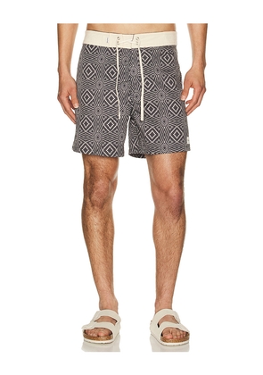 Rhythm Mosaic Heritage Trunk in Black. Size 34. Also in 30, 32, 33, 36.