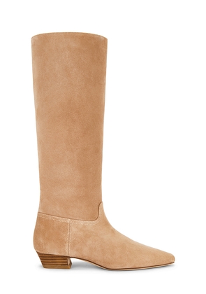 Stuart Weitzman Stassi Boot in Tan. Size 7.5. Also in 6, 6.5, 7, 8, 8.5.