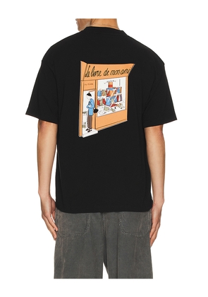 Percival Le Livre De Mon Ami Oversized T-Shirt in Black. Size M. Also in S, L.