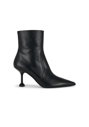 Stuart Weitzman Stuartini Zip Bootie 75 in Black. Size 6.5. Also in 6, 7, 7.5, 8, 8.5, 9.