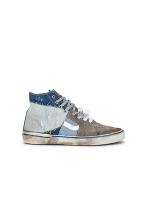Paul Easterlin Caly Star Sneakers in Grey,Blue. Size 42. Also in 41, 43, 46.