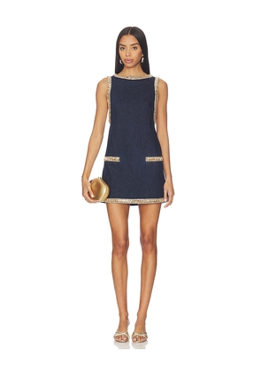 retrofete Dorte Dress in Navy. Size M. Also in S, L.