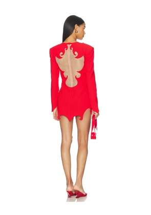 The Dolls House Aurora Mini Dress in Red. Size M. Also in XS, S.