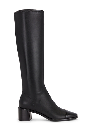 Tory Burch Cap Toe Knee High Boot in Black. Size 6.5. Also in 7.