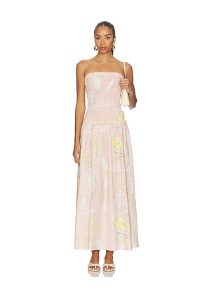 ROAME. Millie Dress in Pink. Size M. Also in XS, S, L, XL.