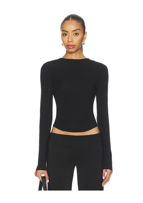The Line by K Gad Top in Black. Size M. Also in L, S, XS.