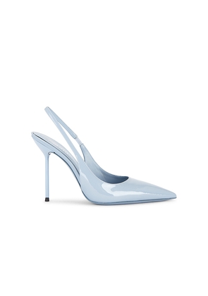 Paris Texas Lidia Slingback Heel in Baby Blue. Size 38. Also in 37, 39, 40.