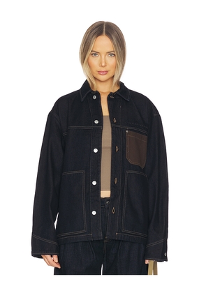 Tommy Jeans Chore Jacket in Blue. Size M. Also in XS, S.