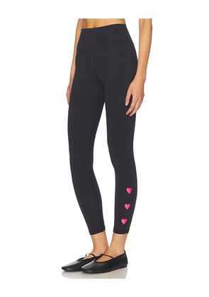 Spiritual Gangster 3 Of Hearts Lotus 7/8 Legging in Black. Size M. Also in S, XS.
