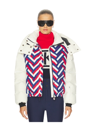 Perfect Moment Moments Ski Jacket in White,Red. Size S. Also in XS, L.