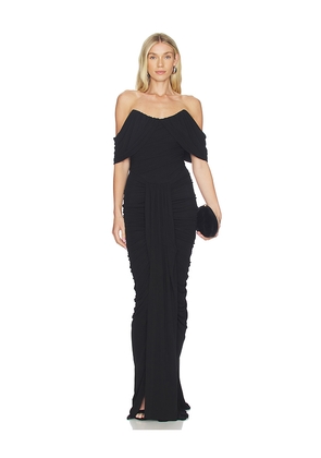 Prabal Gurung Heidi Gown in Black. Size 4. Also in 2, 6.